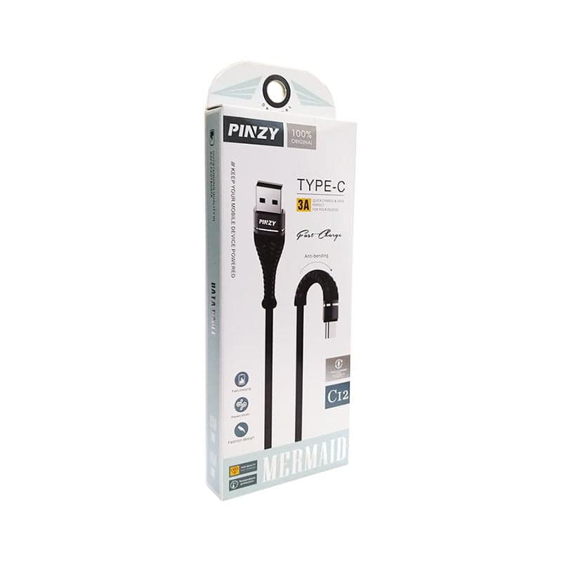 کابل تایپ سی پینزی مدل PINZY C12 Type C — تصویر ۲
