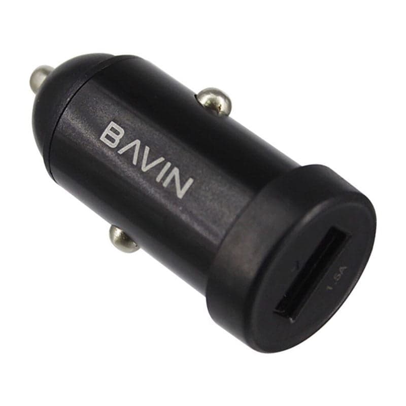 شارژر فندکی همراه با کابل آیفون باوین مدل BAVIN PC360