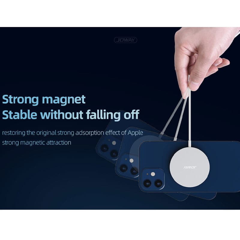 شارژر وایرلس مگ سیف جووی مدل JOWAY MagSafe WXC28 — تصویر ۴