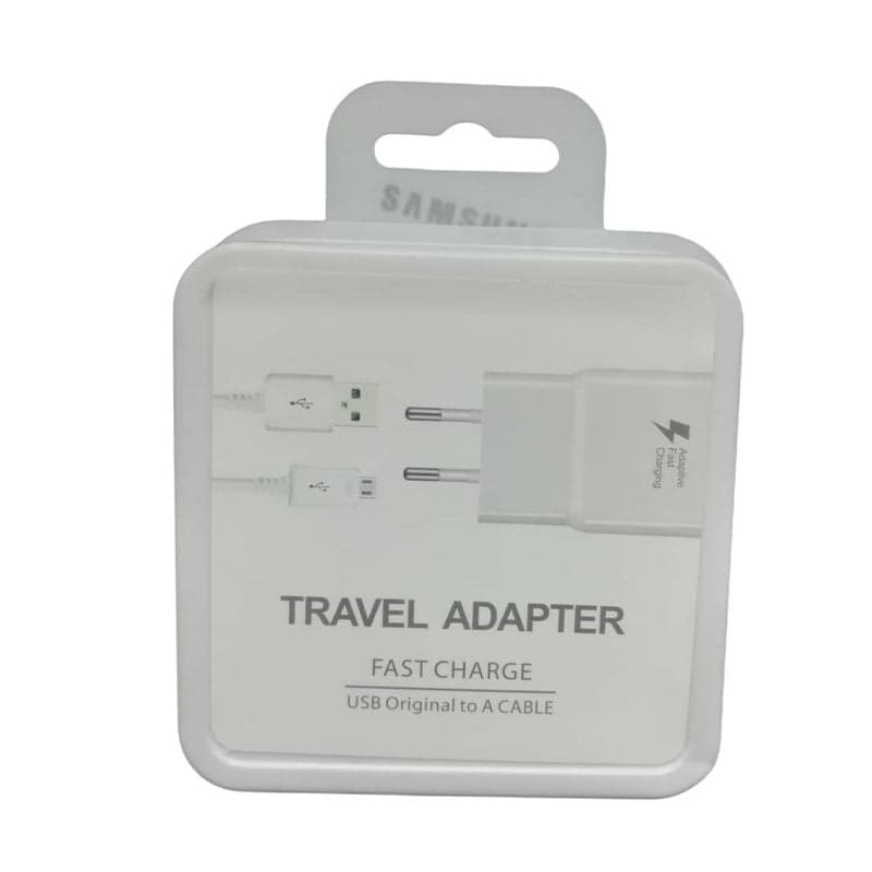 شارژر اصلی سامسونگ با کابل میکرو Samsung Travel Adapter MICRO — تصویر ۴
