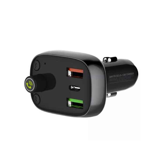 شارژر فندکی و اف ام پلیر با کابل میکرو الدینیو مدل LDNIO C704Q FM Player — تصویر ۴
