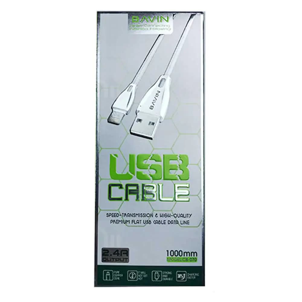 کابل تایپ سی باوین مدل BAVIN CB-070 TYPE C — تصویر ۳