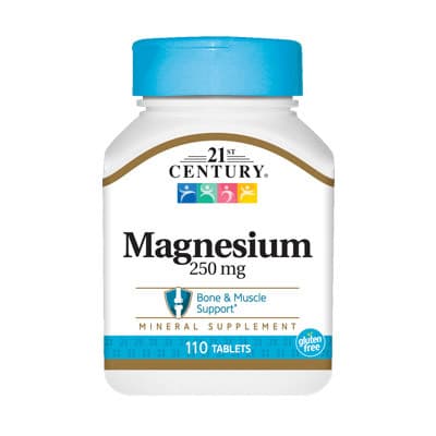 منیزیم ۲۵۰ سنچری ۲۱ | 21ST CENTURY® MAGNESIUM 250