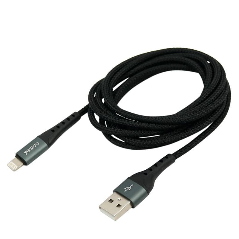 کابل 2 متری آیفون یسیدو مدل YESIDO CA63 Lightning — تصویر ۴