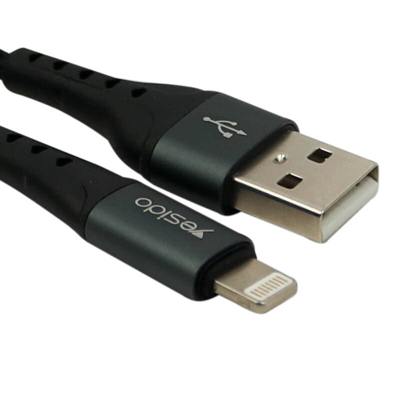 کابل 2 متری آیفون یسیدو مدل YESIDO CA63 Lightning — تصویر ۲