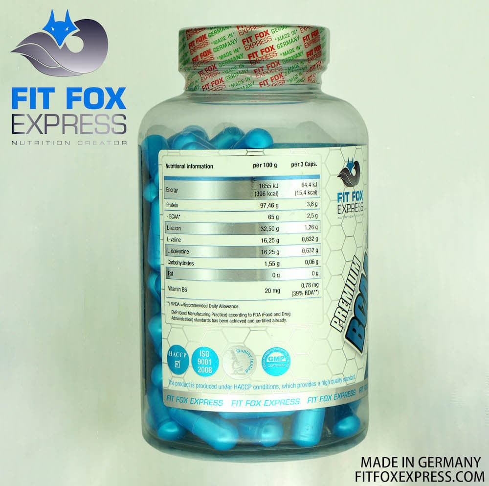 بی سی ای ای ۳۳۰۰ فیت فاکس | FITFOX EXP BCAA 3300 — تصویر ۳
