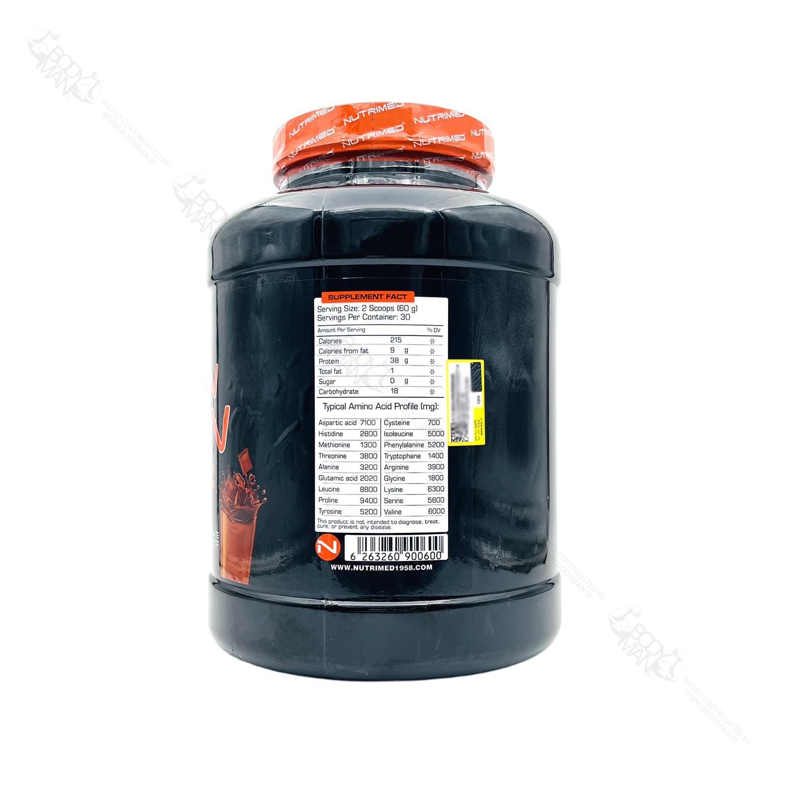 کازئین نوتریمد | NUTRIMED CASEIN PROTEIN — تصویر ۳