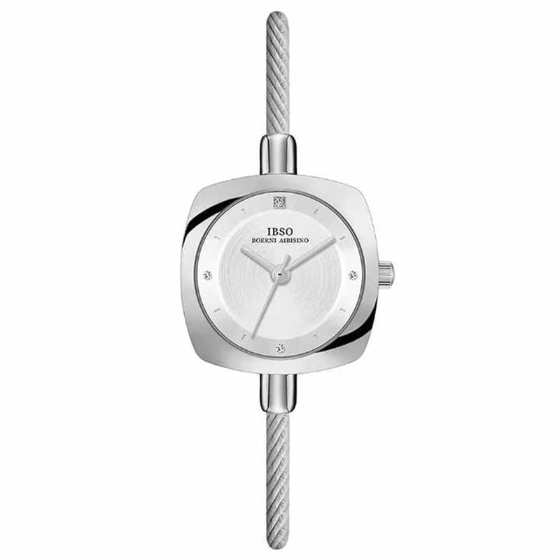 ساعت مچی عقربه ای زنانه ایبسو مدل IB1136-S-W