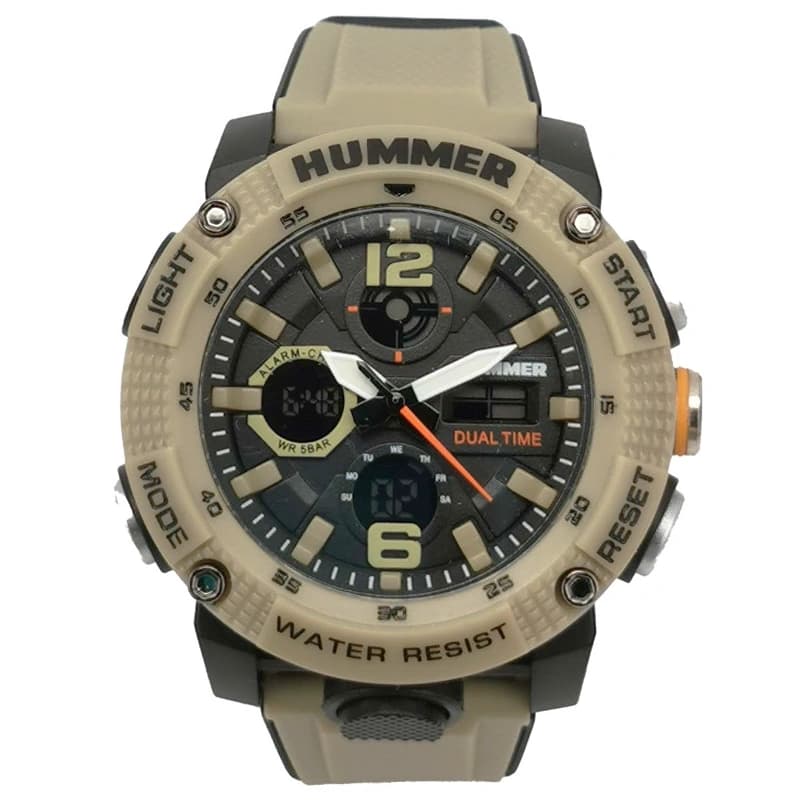 ساعت مچی عقربه ای دیجیتال مردانه هامر مدل HM-1434-CR