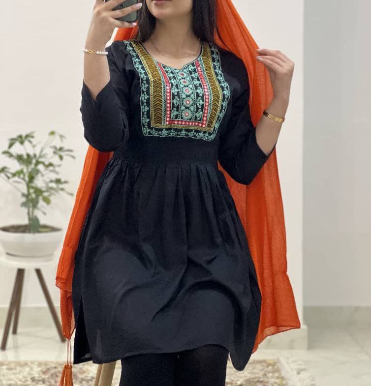 تونیک اینه کاری وخامه دوزی وارداتی