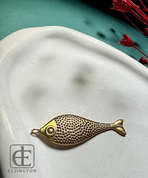 گردنبند استیل FISH کد 5009 — تصویر ۲