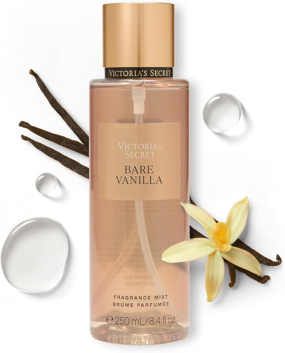 بادی اسپلش بر ونیل ویکتوریا سکرت Bare Vanilla حجم 250میل — تصویر ۳