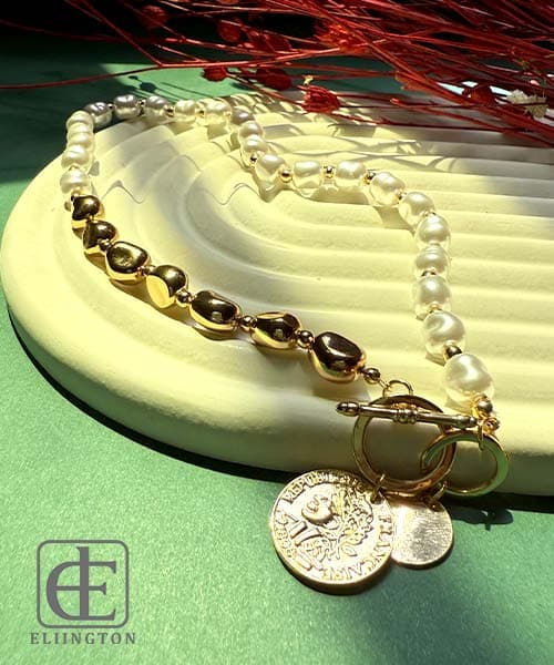 گردنبند استیل CROWN کد 5001 — تصویر ۲