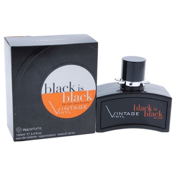 عطر ادکلن بلک ایز بلک وینتیج وینیل اصلی و اورجینال BLACK IS BLACK VINTAGE VINYL 100ml