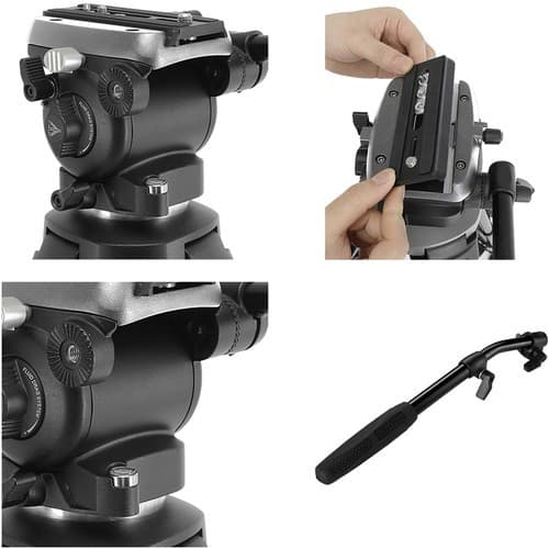 سه پایه دوربین E-IMAGE EH650 — تصویر ۳