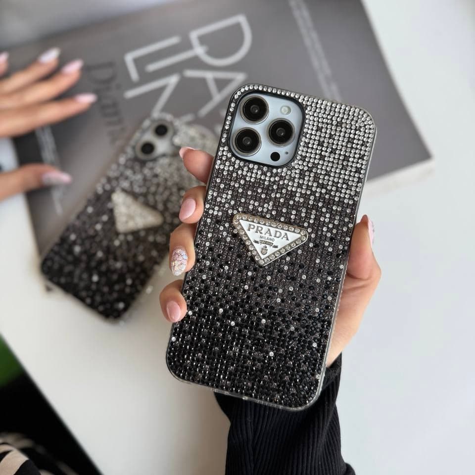 قاب Prada diamond پرادا دیاموند (آیفون) — تصویر ۲