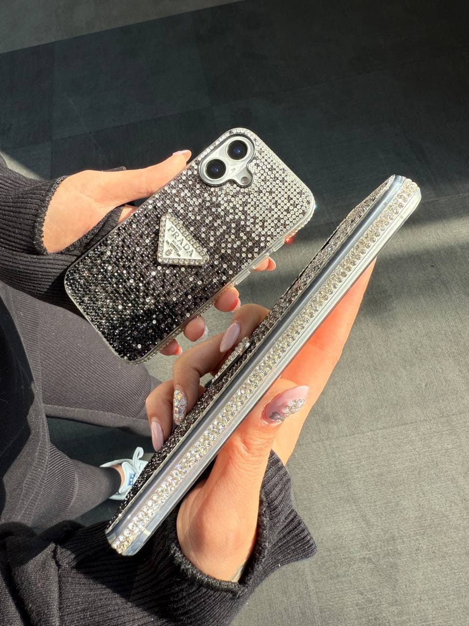قاب Prada diamond پرادا دیاموند (آیفون) — تصویر ۳