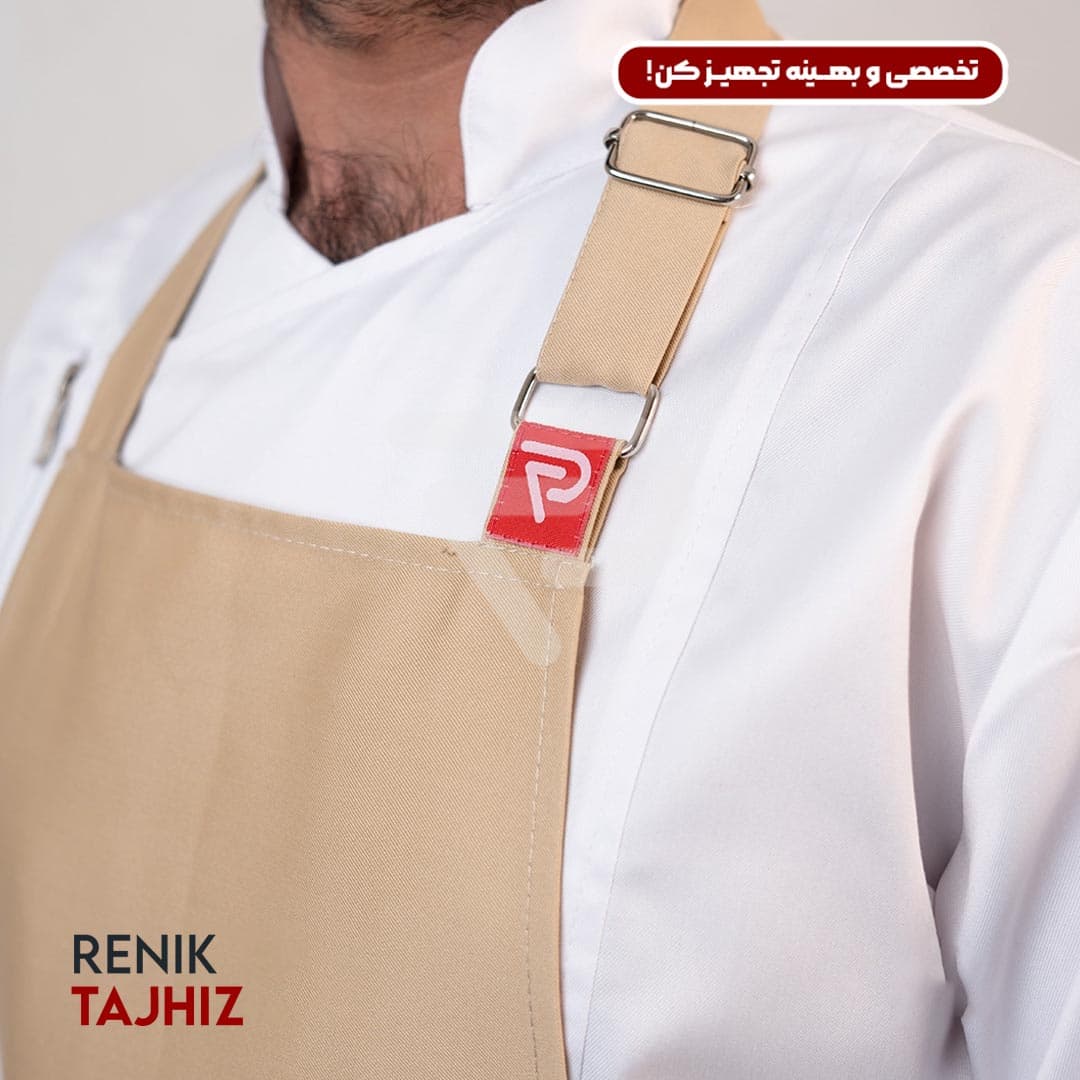 پیشبند (اپرون) ذوزنقه (11 رنگ) — تصویر ۸