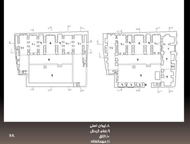 تحلیل بنای تاریخی خانه تیزنو دزفول — تصویر ۴
