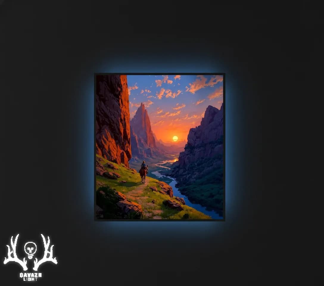 تابلو بک‌ لایت Red Dead Redemption 2