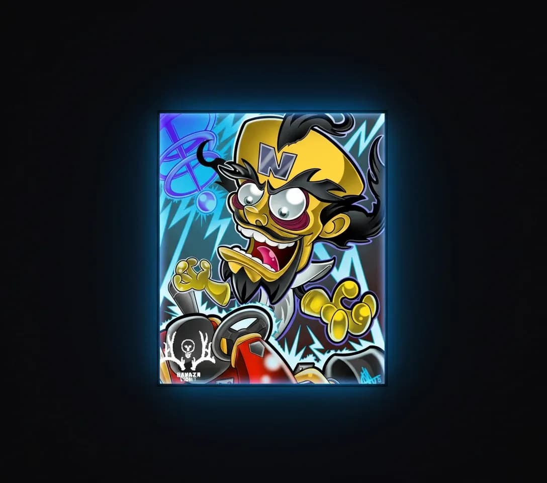 تابلو بک لایت Dr. Neo Cortex