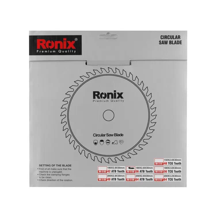 تیغ اره الماسه 180×56 چوب رونیکس مدل RH-5103 — تصویر ۵