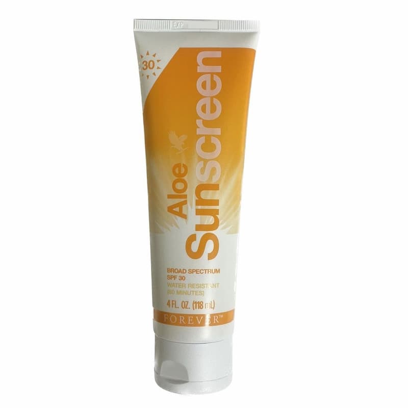 کرم ضد آفتاب بی‌رنگ فوراور لیوینگ پروداکتس، SPF 30، مدل 01، مناسب انواع پوست با حجم 118 میلی‌لیتر، محافظت‌کننده در برابر اشعه‌های UVA و UVB، ضد آب و مرطوب‌کننده، روشن‌کننده، دارای فرمولاسیون زینک اکسا — تصویر ۴