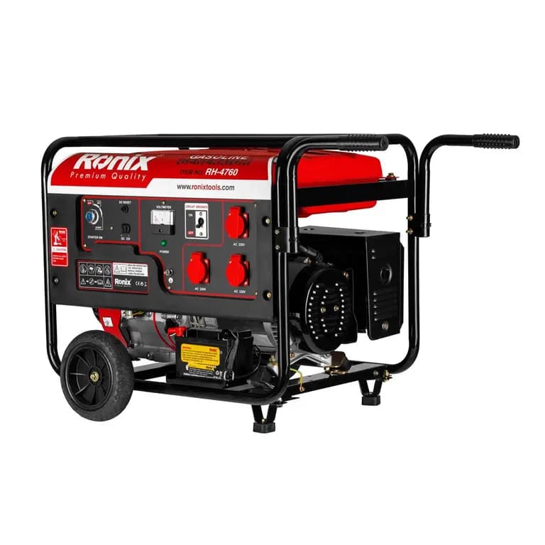 ژنراتور 6000 وات بنزینی رونیکس مدل RH-4760 ا Ronix RH-4760 Electric Engine — تصویر ۳
