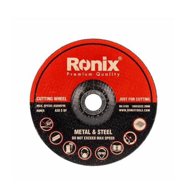 صفحه برش آهن 180 میلی‌متری رونیکس مدل RH-3703 ا Ronix RH-3703 cutting wheel