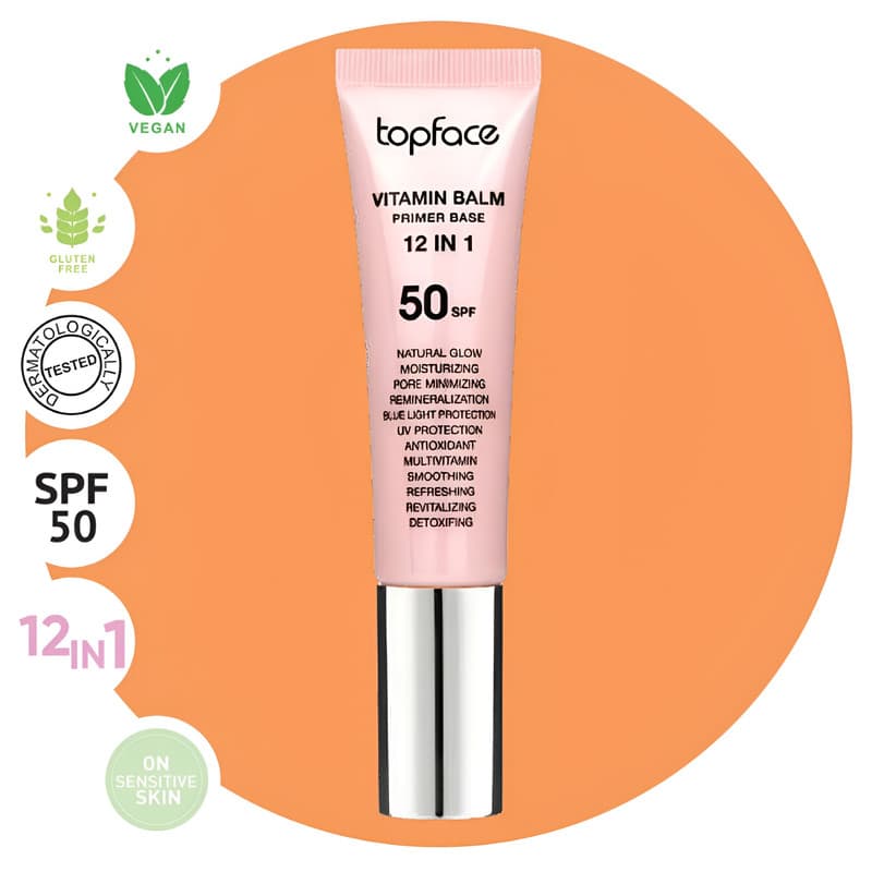 پرایمر تاپ فیس مدل VITAMIN BALM 12 IN 1 حجم 30 میلی لیتر — تصویر ۳