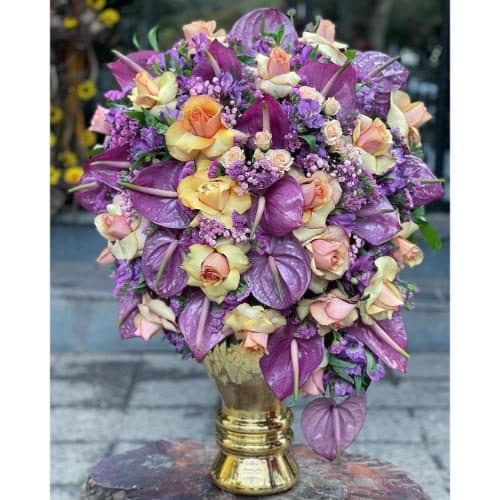 ارسال فوری گل برای باغ تالار تهران علی آباد 8370