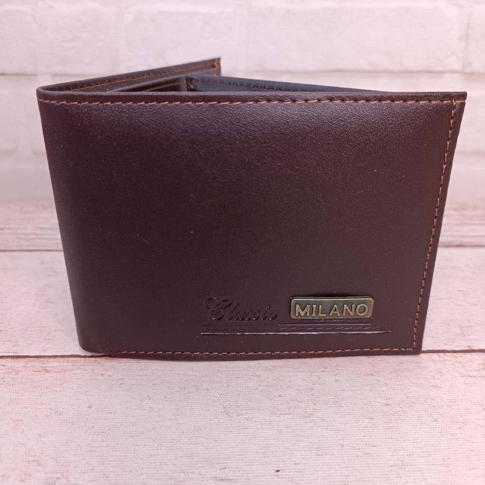 کیف پول جیبی مردانه چرم صنعتی Milano کد M12 — تصویر ۲