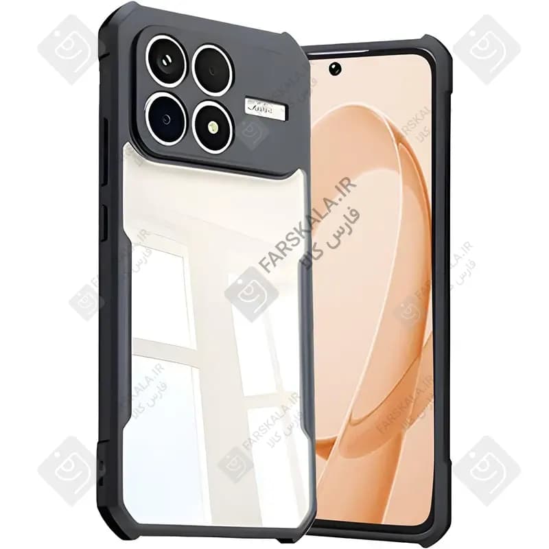 قاب اصلی پشت کریستالی Xundd Beatle گوشی شیائومی Poco F8 Pro