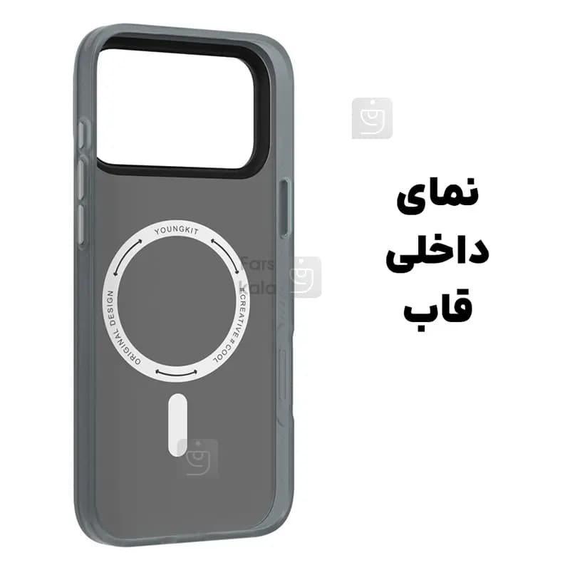 قاب یانگ کیت Futuristic Circuit Magsafe Series آیفون 18 پرو مکس — تصویر ۳