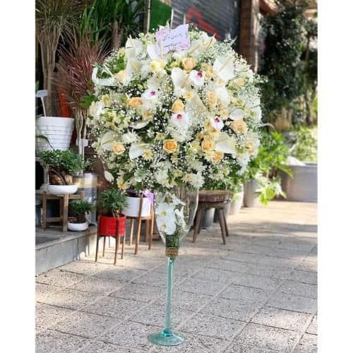 ارسال فوری گل برای تالار پذیرایی شمس العماره 8216
