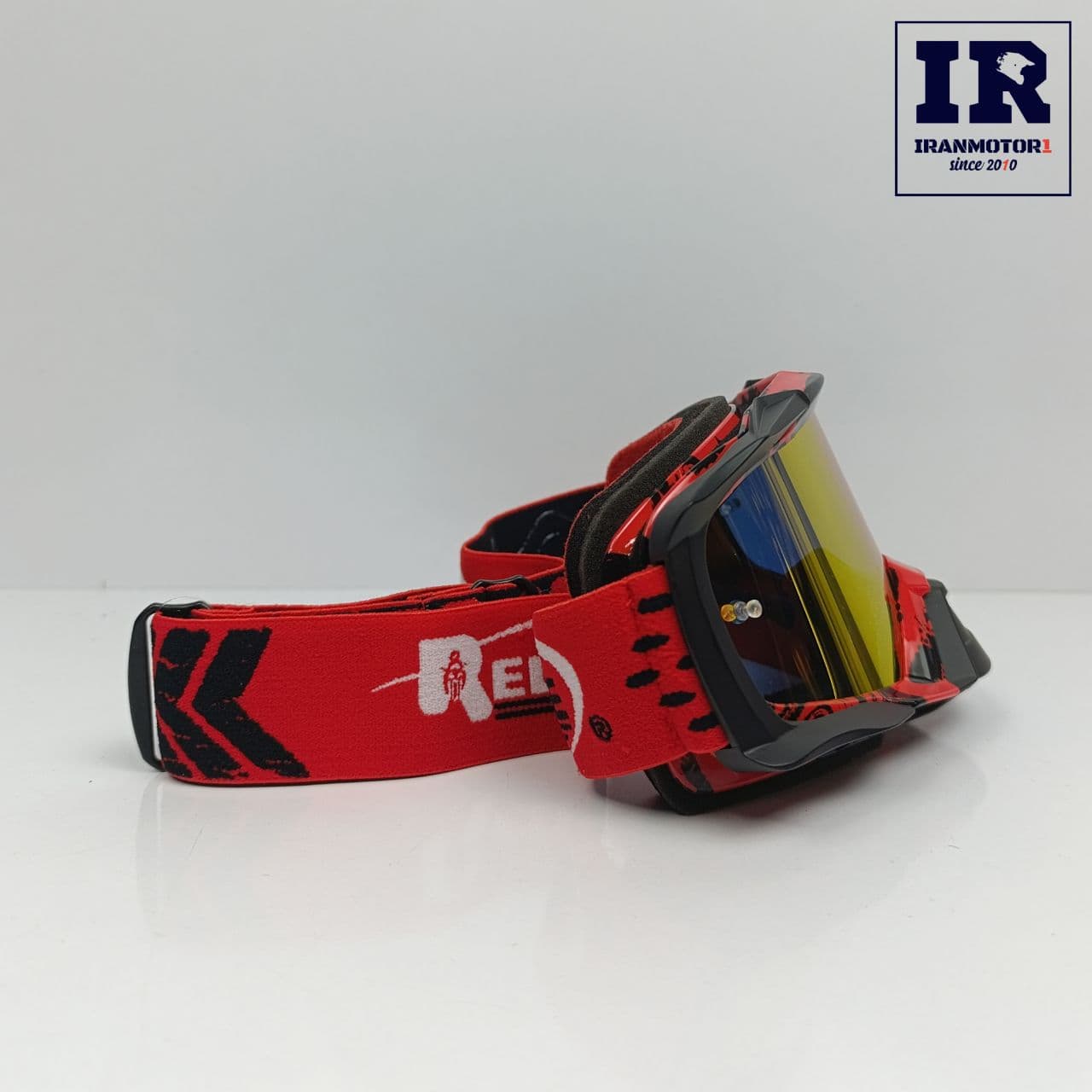 عینک کراسی ردلاین redline مشکی قرمز — تصویر ۲