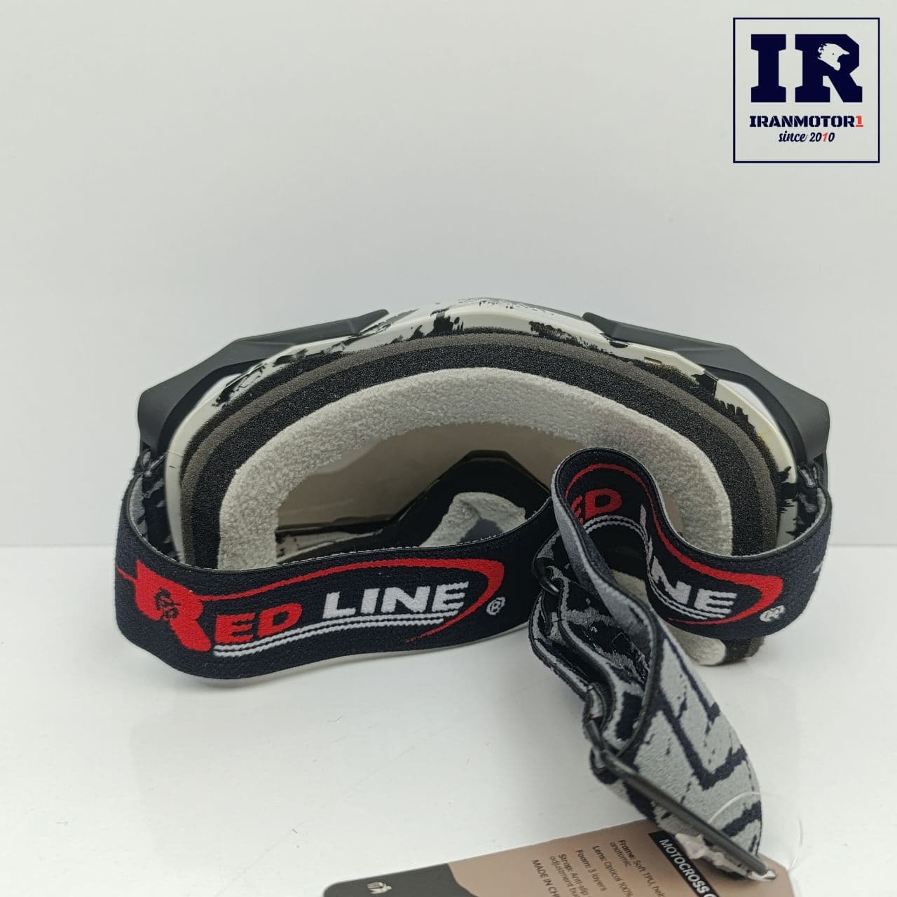 عینک کراسی ردلاین redline طوسی مشکی — تصویر ۲
