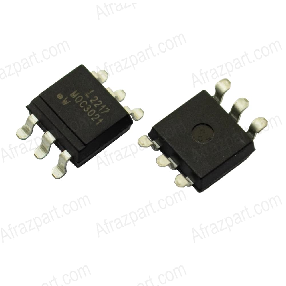SMD آی سی اپتو ترایاک MOC3021 پکیج SOP6