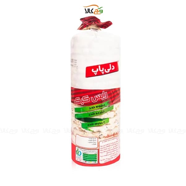 رایس کیک چند غله رژیمی دلی پاپ – ۱۳۰ گرمی
