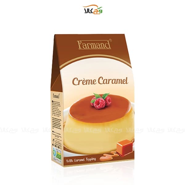 دسر کرم کارامل وگان – 70 گرمی – فرمند