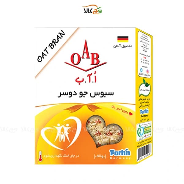 سبوس جو دو سر رژیمی – 200 گرمی – OAB