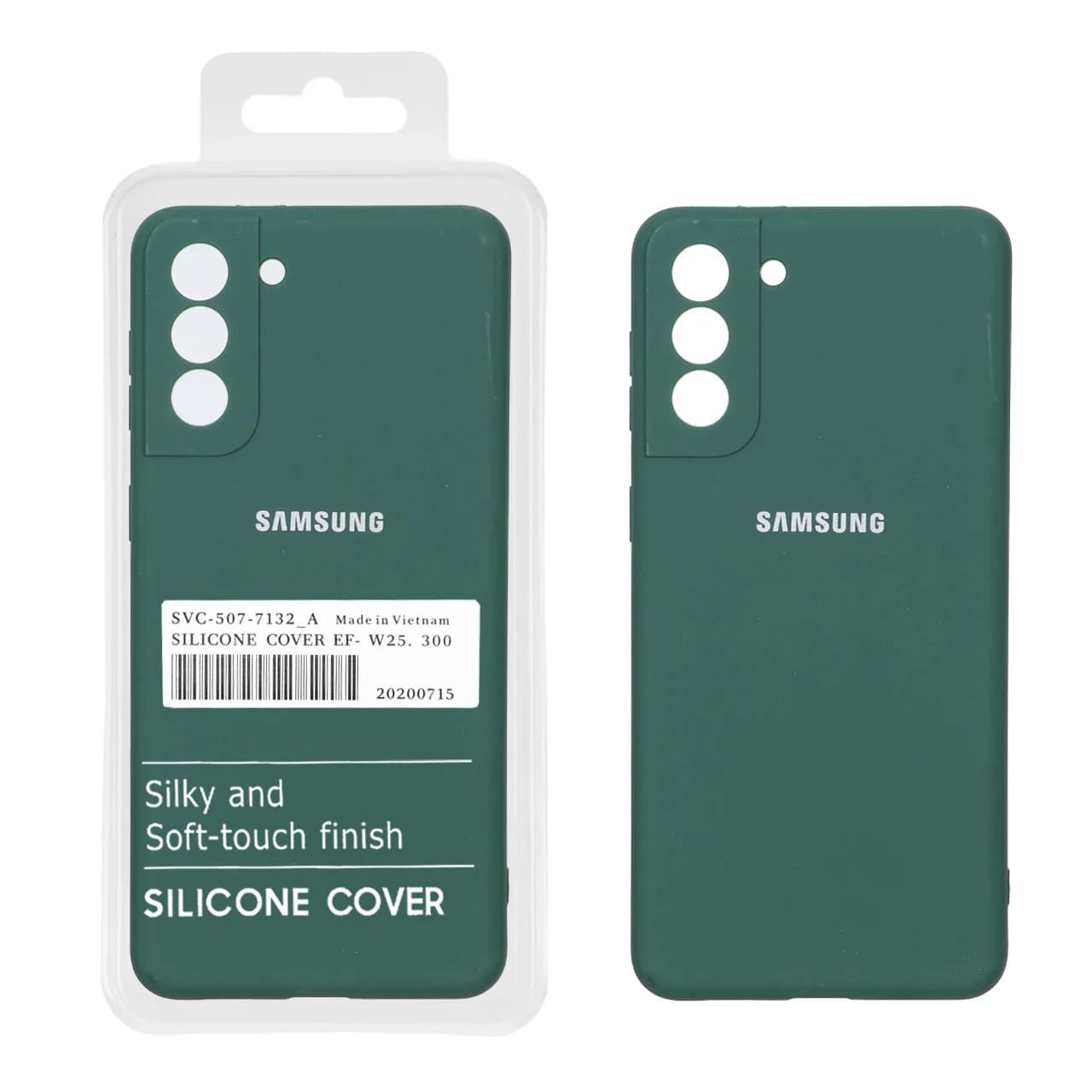 قاب نیو سیلیکون محافظ لنزدار RFF مدل Samsung S21 Plus — تصویر ۳