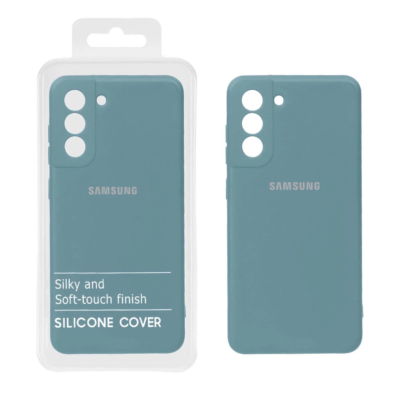 قاب نیو سیلیکون محافظ لنزدار RFF مدل Samsung S21 Plus — تصویر ۲