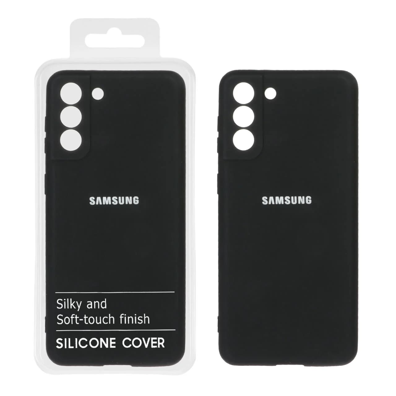 قاب نیو سیلیکون محافظ لنزدار RFF مدل Samsung S21 Plus