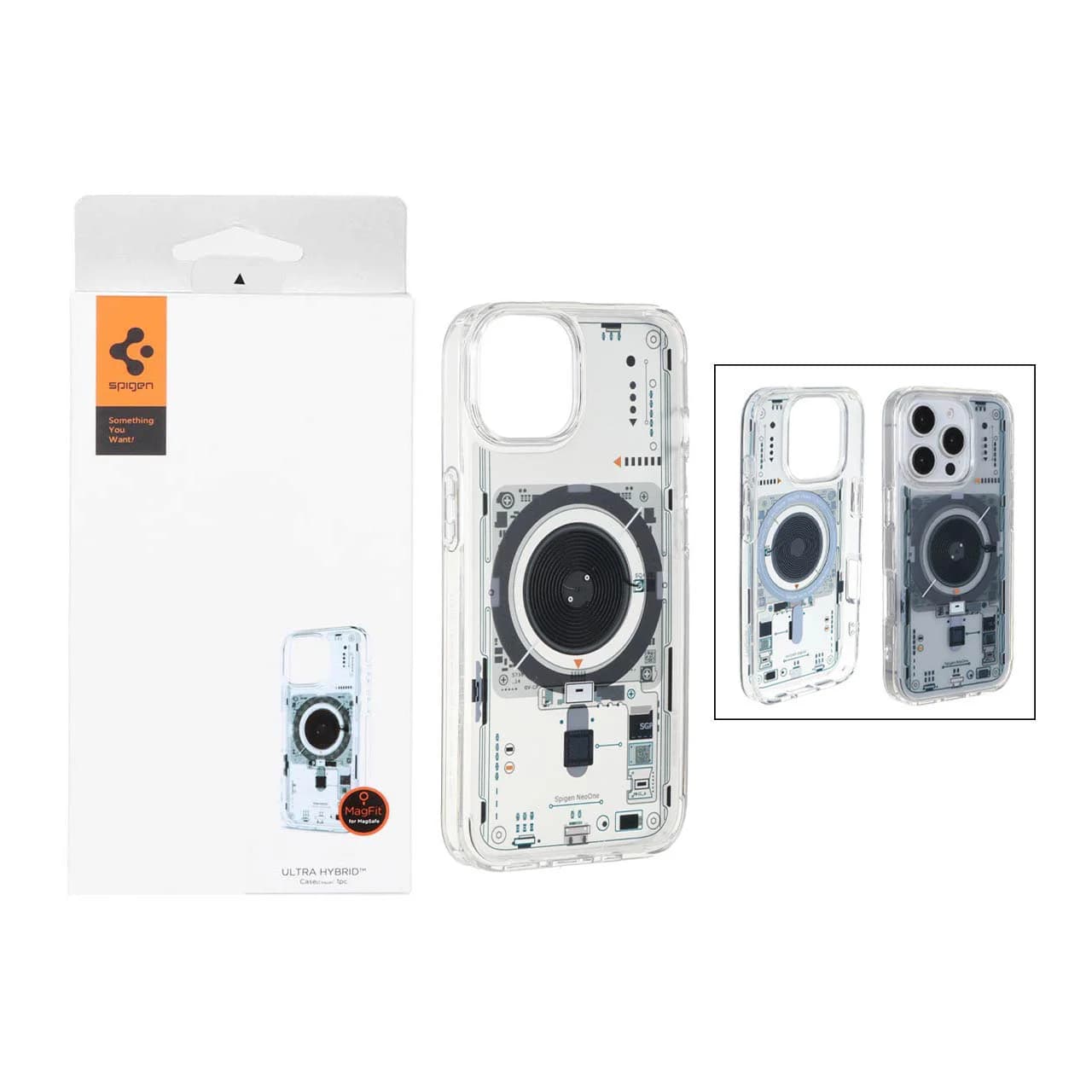 قاب اورجینال Spigen مگ سیف Neo one مدل Apple iPhone 13 / iPhone 14 – طرح 37 (پک دار)