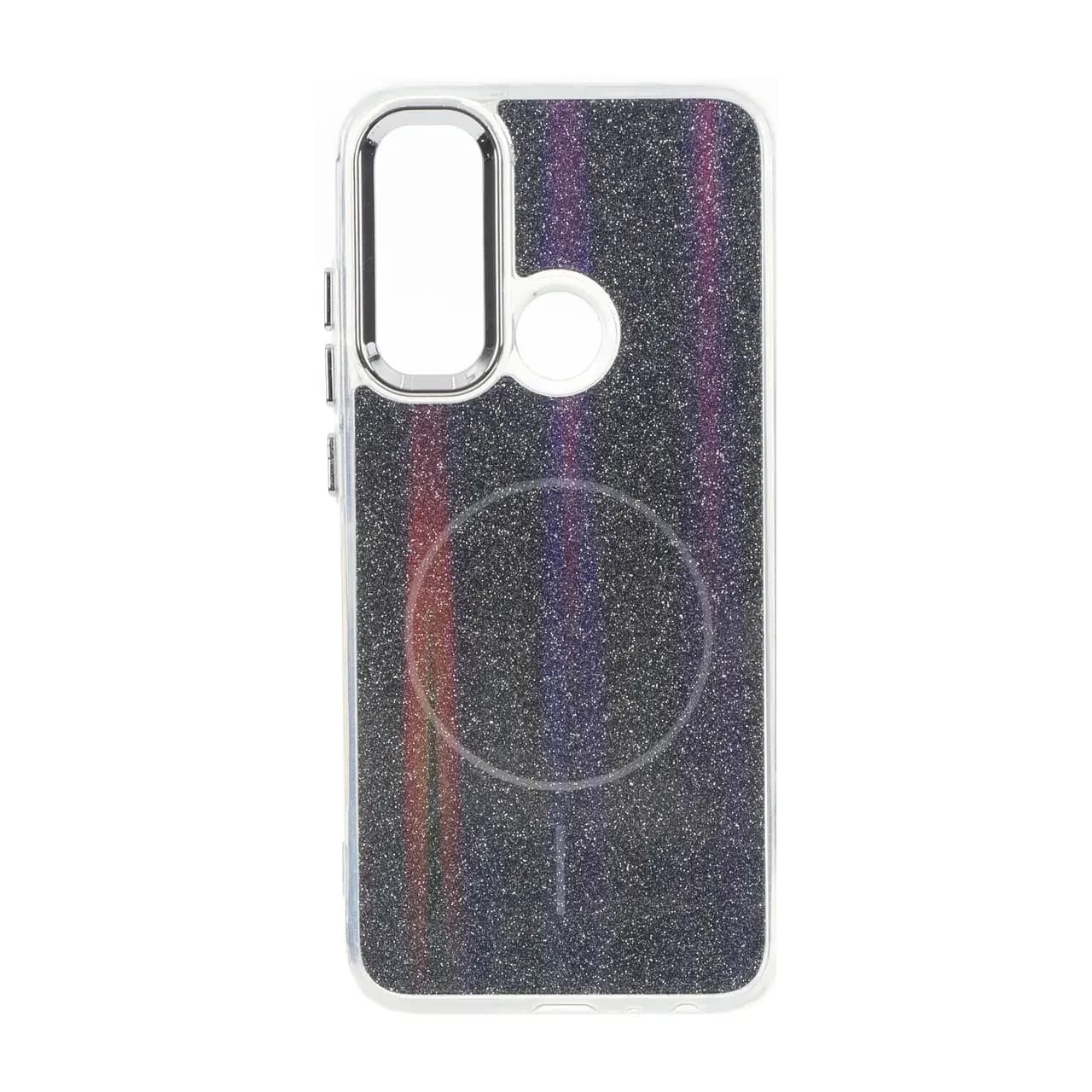 قاب اکلیلی هولوگرامی لنز کروم طرح مگ سیف Xiaomi Redmi Note 8