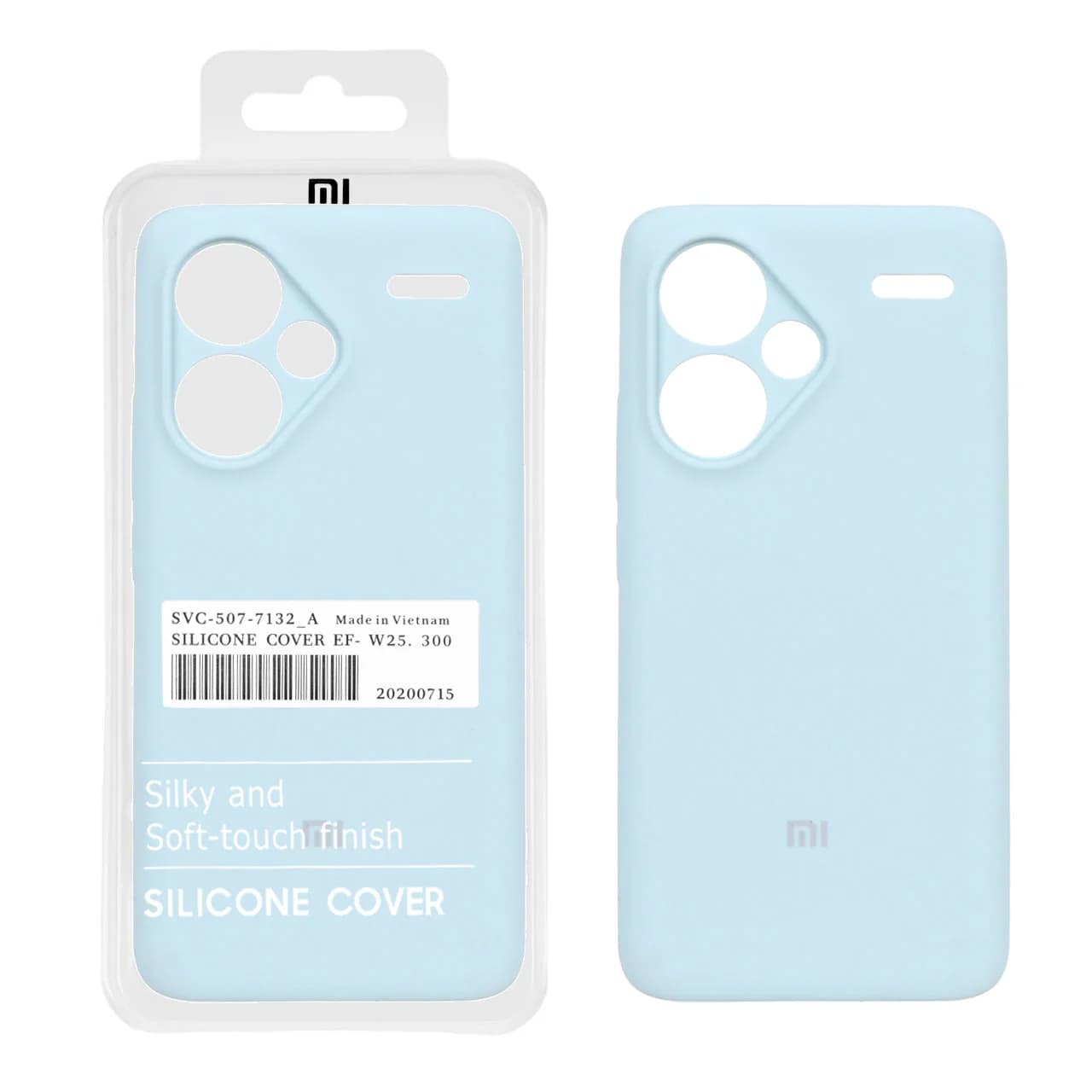 قاب سیلیکونی پاک کنی اورجینال درجه یک Xiaomi Redmi Note 13 Pro Plus 5G