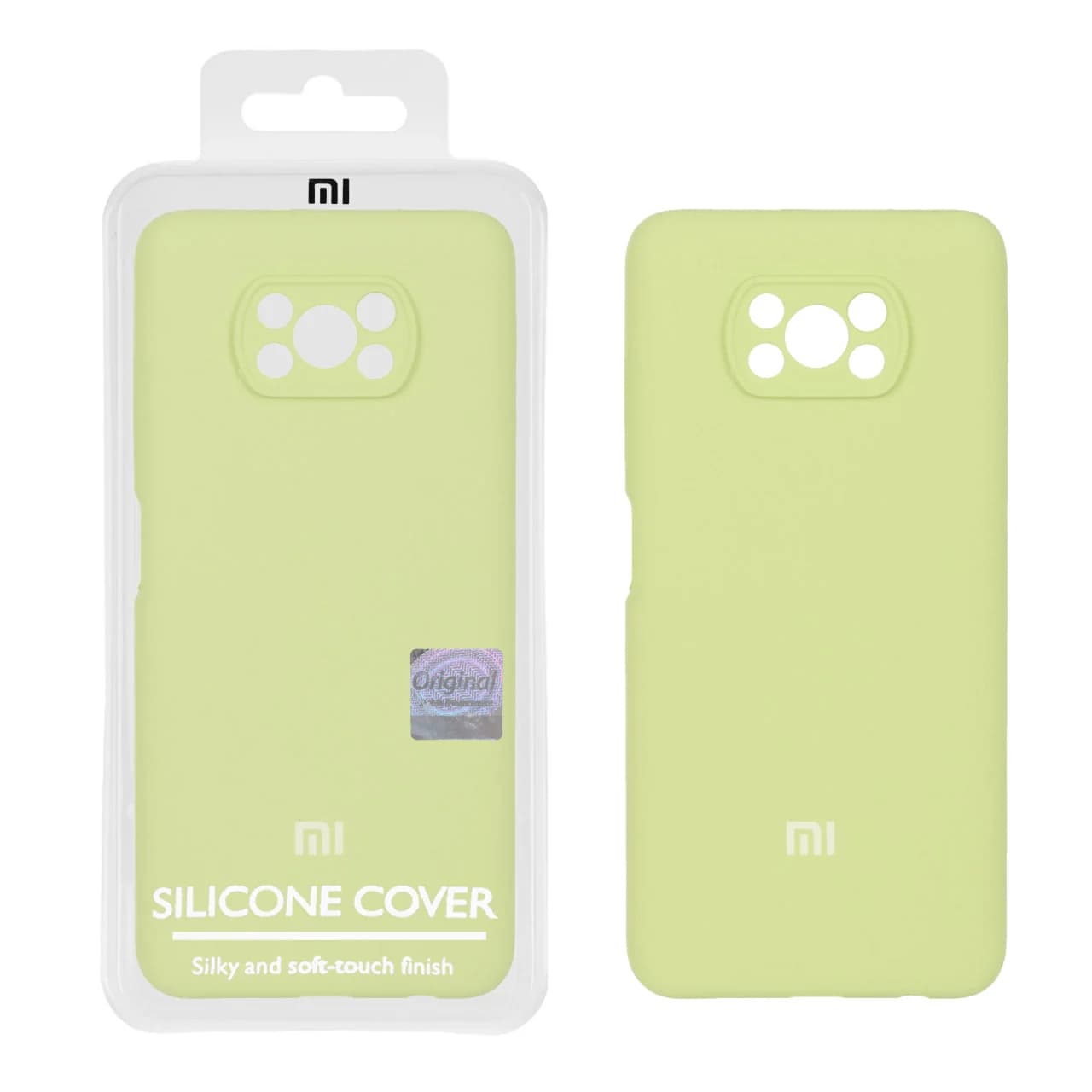 قاب سیلیکونی پاک کنی اورجینال درجه یک Xiaomi Poco X3 / Poco X3 Pro / Poco X3 NFC — تصویر ۳