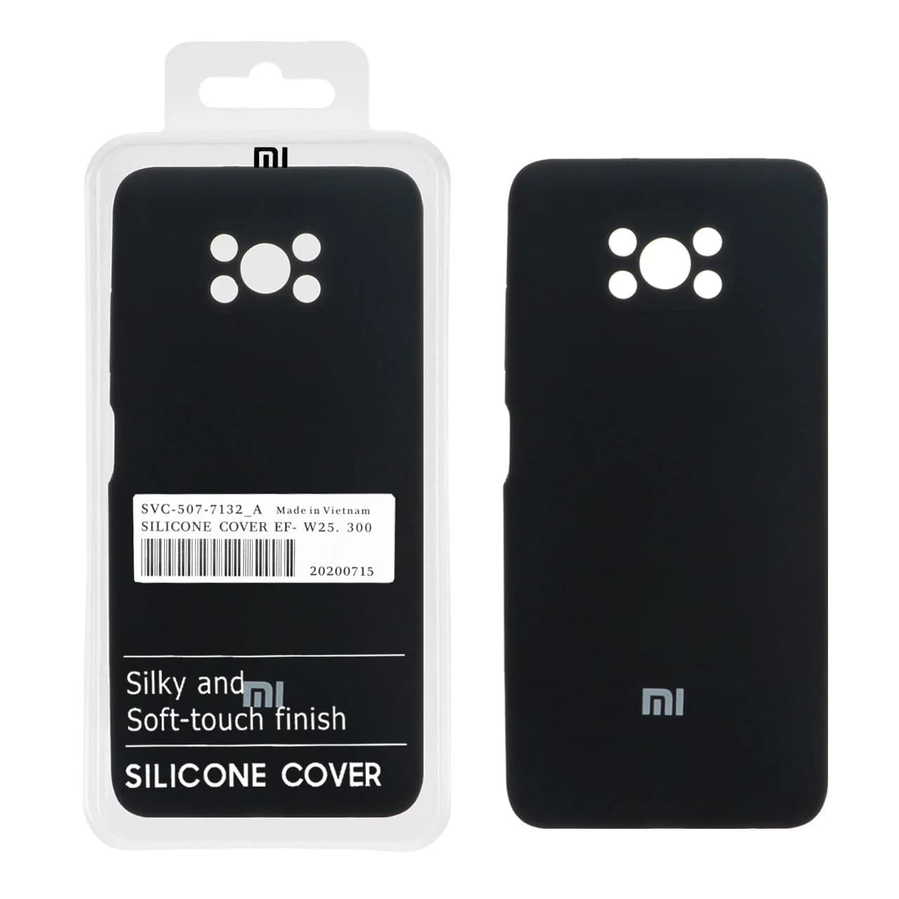 قاب سیلیکونی پاک کنی اورجینال درجه یک Xiaomi Poco X3 / Poco X3 Pro / Poco X3 NFC