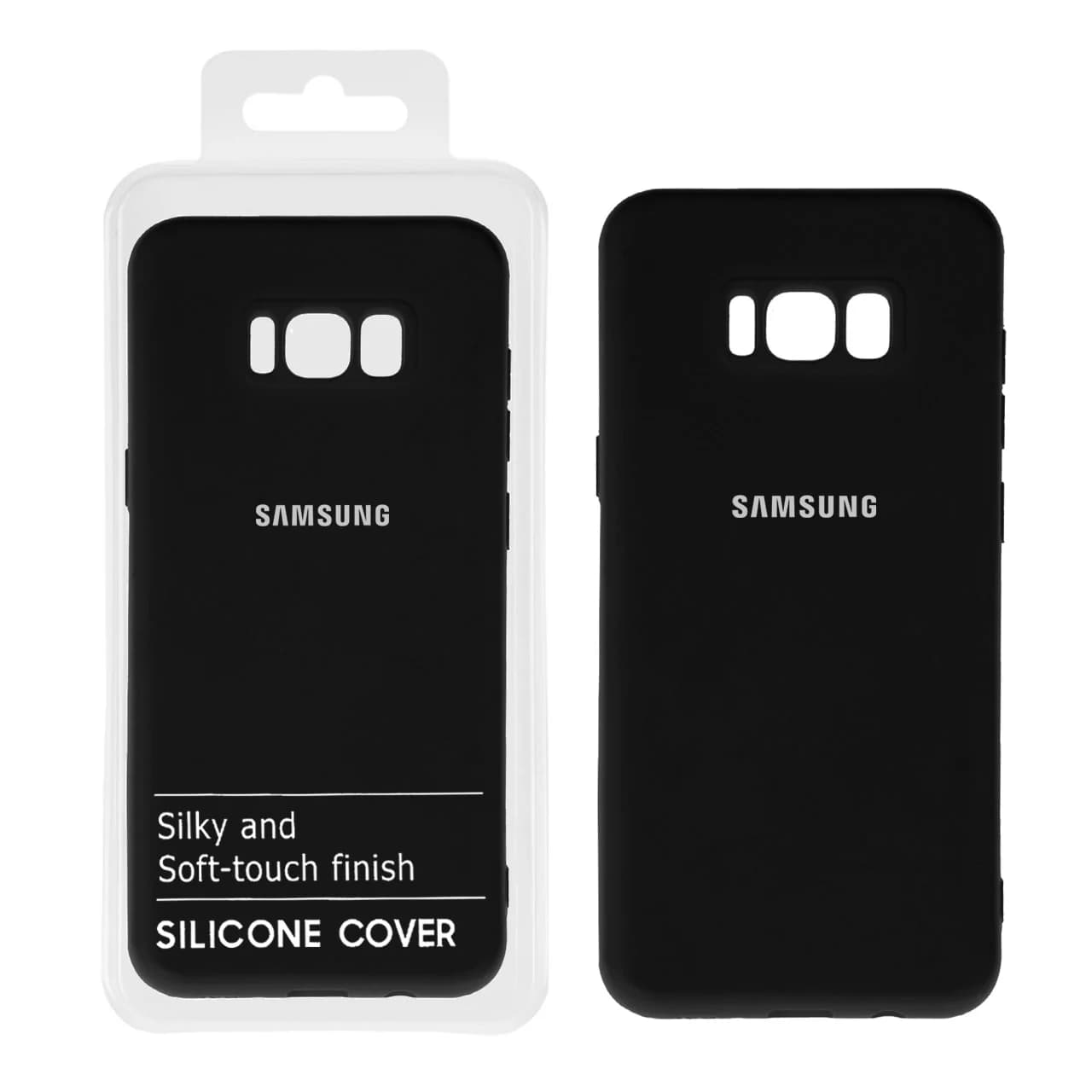 قاب نیو سیلیکون محافظ لنزدار RFF مدل Samsung S8 Plus